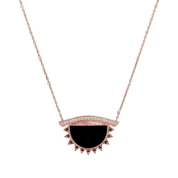 Third Eye Necklace + Black Tourmaline - Conges Life