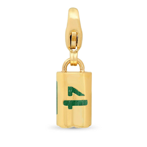 Numerology Charm + Emerald - Conges Life