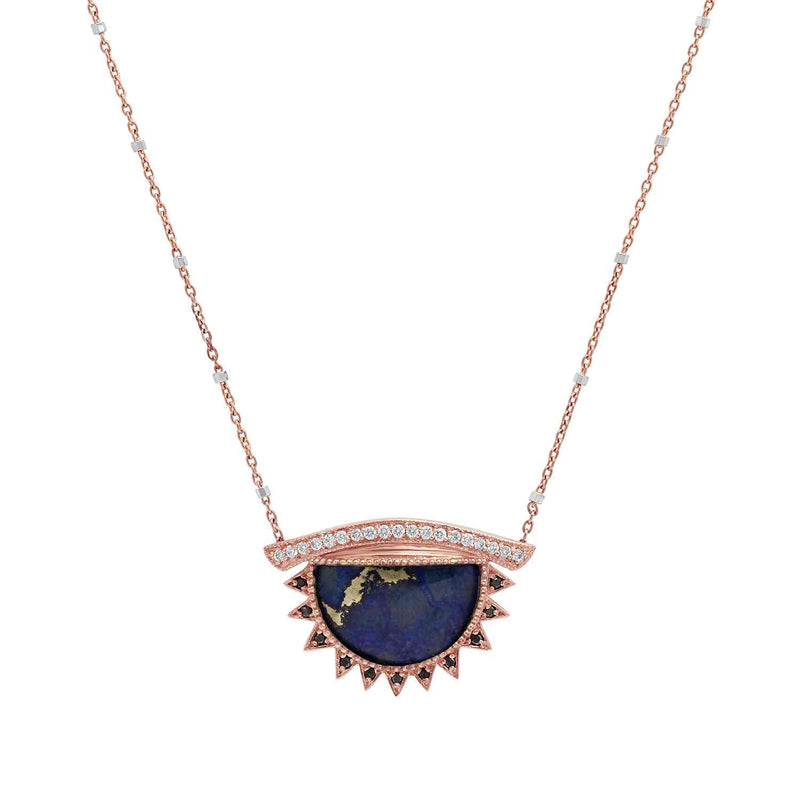 Third Eye Necklace + Blue Lapis - Conges Life